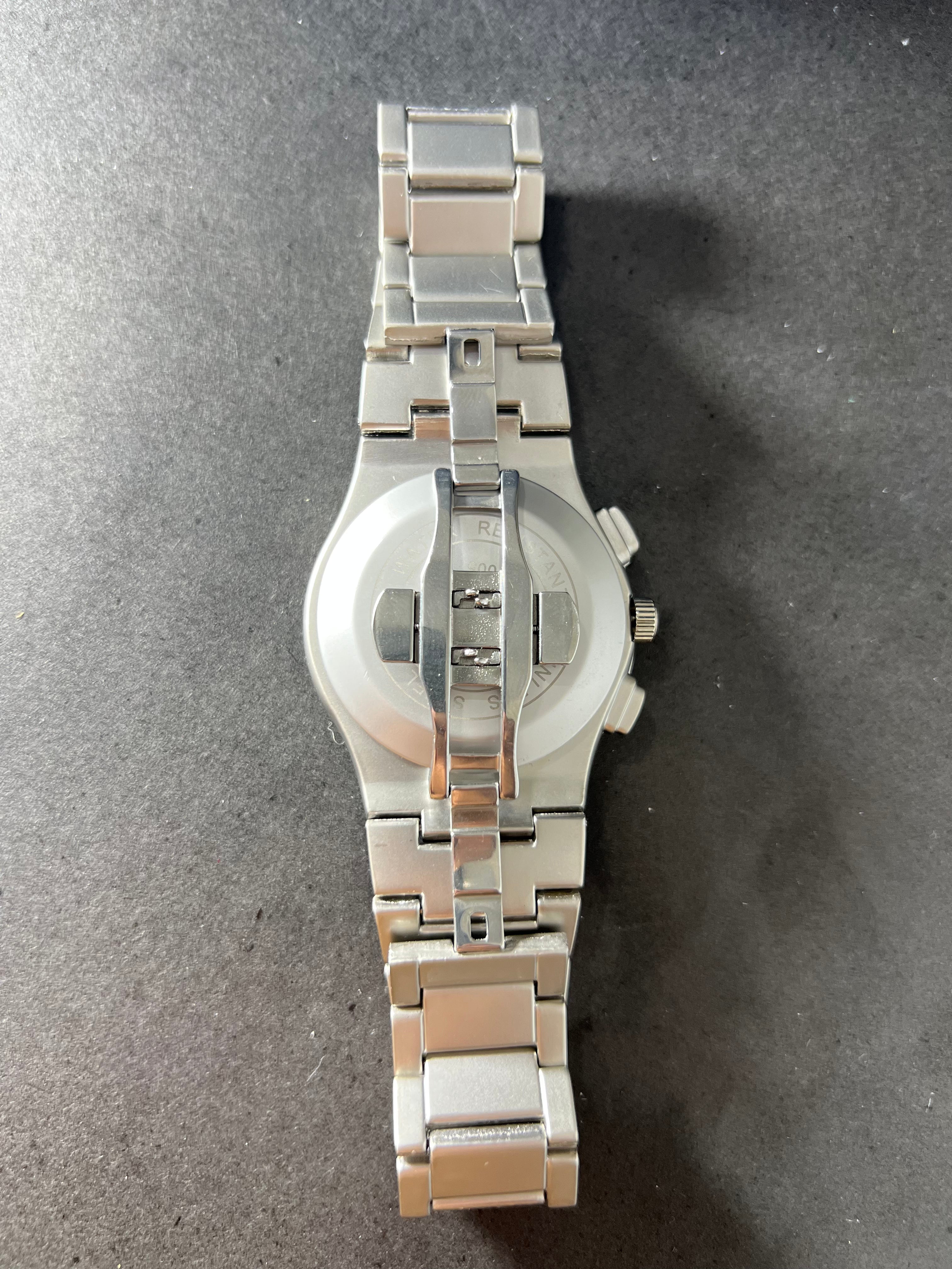 Hublot Black Dial and chain with Cronographs and Date